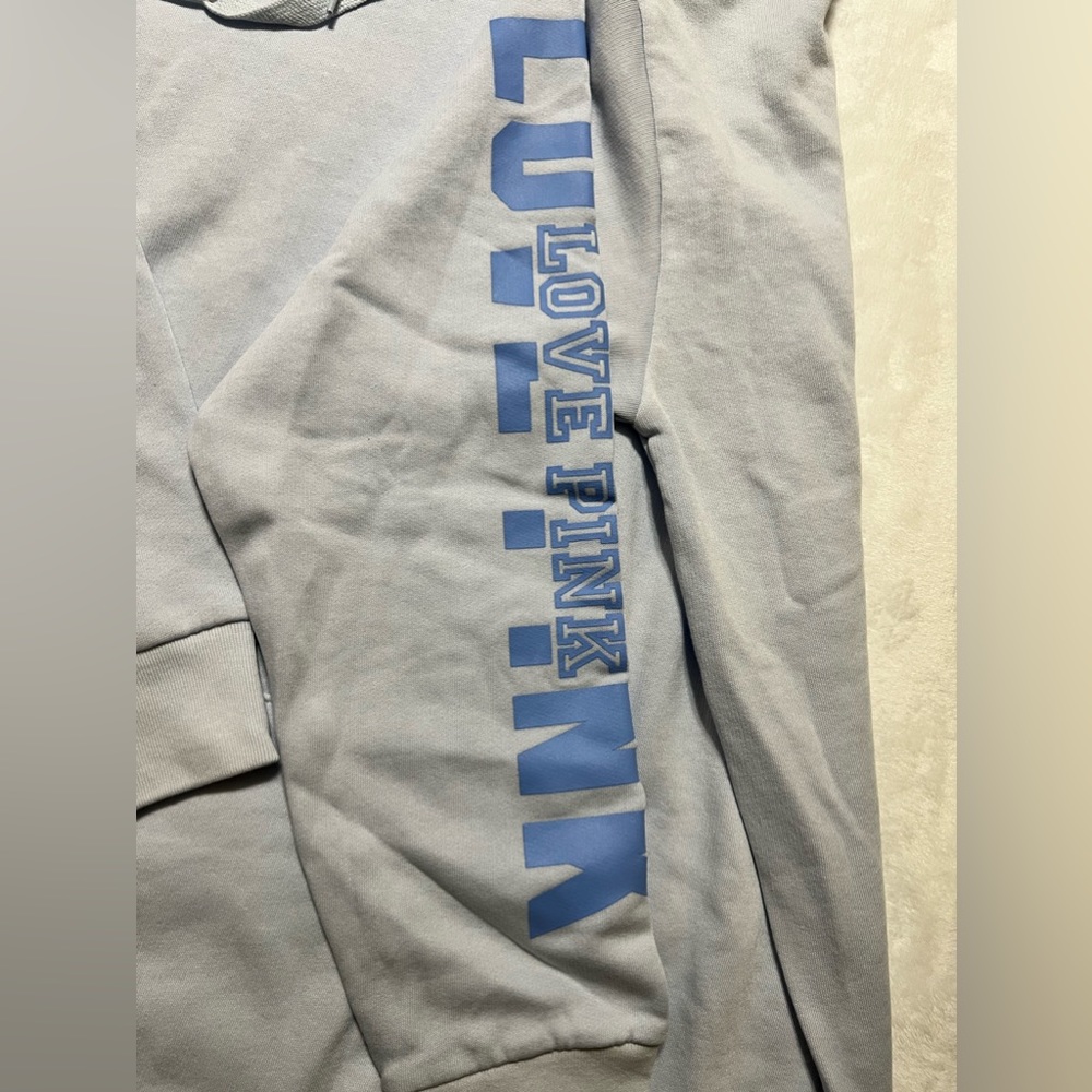 Baby blue PINK hoodie